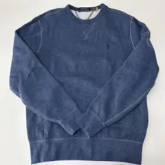 PORO RALPH LAUREN ネイビー裏起毛トレーナー
