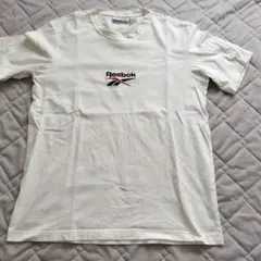 Reebok リーボック Tシャツ ホワイト ロゴ バックプリントのサムネイル