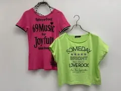 BLUE CROSS spicy label Tシャツ2枚セットX26143のサムネイル