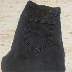 LeeブラックストレッチデニムサイズL