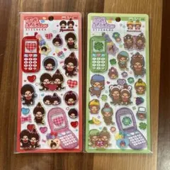 カミオジャパン　モンチッチ　平成はっぴーフォン　シール　新品