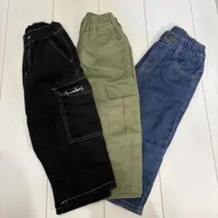 カーゴパンツ3本セット♢﻿littleweekend♢﻿AMBER ROAR
