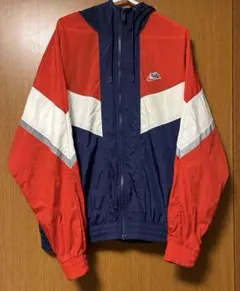 NIKE ナイキ ウインドランナーLサイズ トリコロールカラー