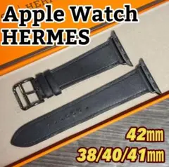 257 ほぼ未使用 希少品 Apple Watch エルメス インディゴ 二重 - メルカリ