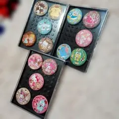 サンリオキャラクターズ　可愛いキャラクター刺繍ピンバッジ