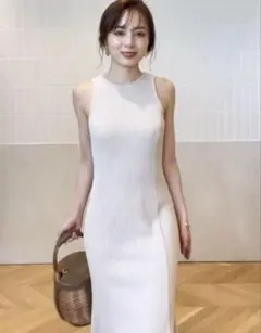 新品未使用/アニュアンス/anuans/マーメイドリブカットワンピース