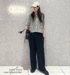 ツイード調 半袖ジャケット TORRAZZO DONNA トラッツォドンナのサムネイル