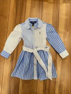 Polo Ralph Lauren ストライプ ワンピース 2Tのサムネイル