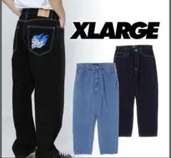 XLARGE ブラックデニム