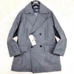 NANO UNIVERSE 新品　定価¥33.000 ウールグレーピーコート