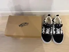 バンズ Vans チェック柄 キッズスニーカー 18cm