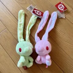 汎用うさぎ チャックス GP ぬいぐるみ ドット ひとくちサイズ パープル