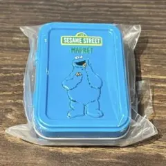 セサミストリートマーケット ミニチュアクッキー缶キーチェーン クッキーモンスター