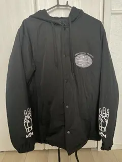 OVAL DICE ブラック ナイロンジャケット LL