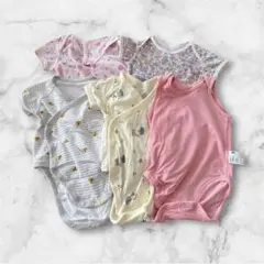 美品☆UNIQLO ベビー肌着セット 60cm 70cm 半袖 タンクトップ