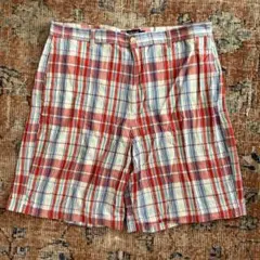 CHAPS チェック柄ショートパンツ 36のサムネイル