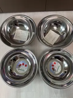 ステンレスボウル 4点セット 調理器具 24cm27cmのサムネイル