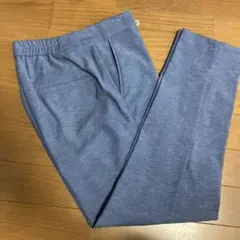 PLSTテーパードパンツ　Sサイズ 青