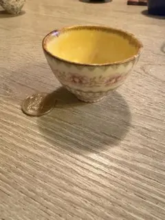 山野辺彩　花柄茶碗 小型
