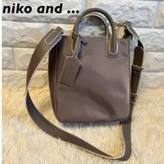 未使用　niko and... ニコアンド　オリジナルコンビ　2WAYショルダーのサムネイル