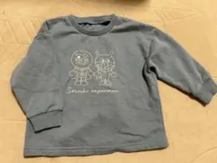 アンパンマンとバイキンマン　長袖トレーナー　size95【裏起毛】キッズ　ベビー