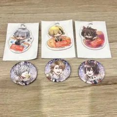 夢王国と眠れる100人の王子様 アクリルキーホルダー 缶バッジ