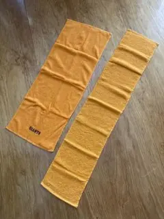 【新品・未使用】GIANTS オレンジタオル2枚セット