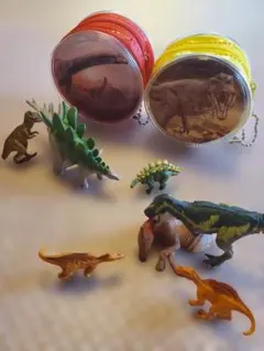 恐竜フィギュア7点セット ポーチ付き