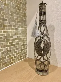 装飾的なガラスボトル 750ml