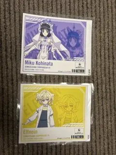 シンフォギアXV 自販機　ラベル缶　小日向未来　エルフナイン　セット