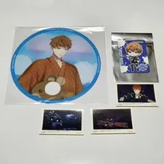 ヒプマイ　毒島メイソン理鶯　うちわ　ステッカー　カード