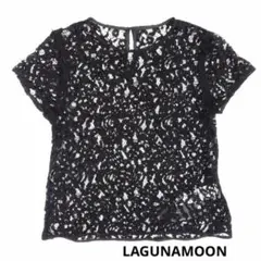 LAGUNAMOON コードレースブラウス　ブラック レディースのサムネイル
