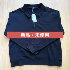 ITEMS URBAN RESEARCH ハーフジップ スウェット ブラック Mのサムネイル