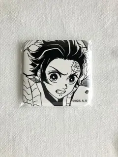 鬼滅の刃 ダイニング お楽しみくじ スクエア缶バッジ 炭治郎