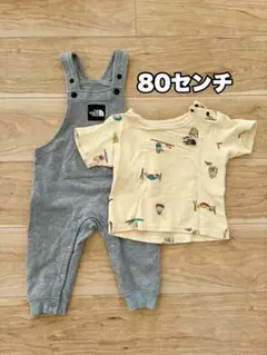 THE NORTH FACE ロンパース Tシャツ 80サイズ