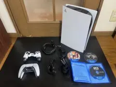 PlayStation5本体 CFI-1100A ディスクドライブ版 ソフト付き