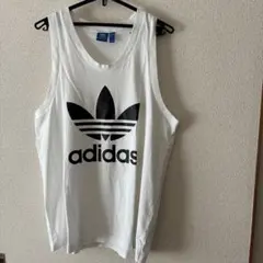 adidas Originals トレフォイル タンクトップ ホワイトのサムネイル