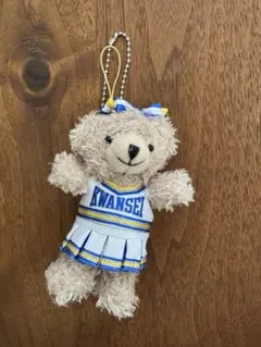 KWANSEI チアリーダー ベア マスコット ぬいぐるみ