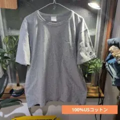 Champion T1011 ポケットTシャツ グレー L