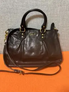 極美品】COACH アシュレイ パイソン レザー サッチェル 2WAY 黒 - メルカリ