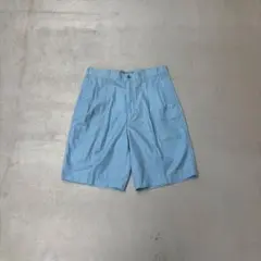 90s DOCKER'S 2タック　水色　チノパン　ハーフパンツ　チノショーツのサムネイル