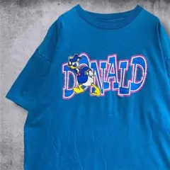 CDTB キャラクター Tシャツ USA製 90s ドナルドダック ディズニー