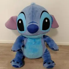 リロ&スティッチ　グランデぬいぐるみ　赤いほっぺのおすわりVer.　スティッチ