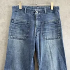 80s seafarer US.NAVY 民間モデル セーラーデニムパンツのサムネイル