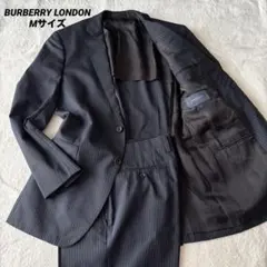 BURBERRY LONDON スーツ セットアップ ネイビー ストライプ Mのサムネイル