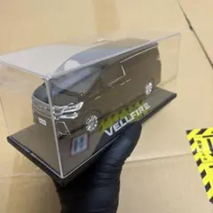 ヴェルファイア　カラーサンプルミニカー　非売品　グラファイトメタリック　茶箱 ヴェルファイア カラーサンプルミニカー 非売品 グラファイト