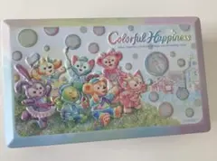 ディズニーシー ダッフィー&フレンズ カラフルハピネス チョコレート空缶