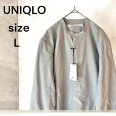 新品 UNIQLO AND LEMAIRE プルオーバーシャツ メンズ Lサイズ