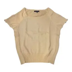 Burberryバーバリー袖ジップニットサイズ2