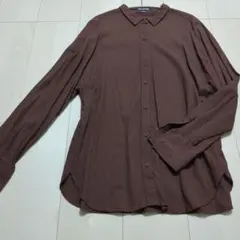 ITEMS URBANRESEARCH　ブラウン　シャツ